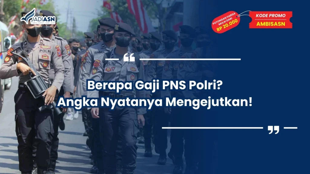 berapa gaji pns polri