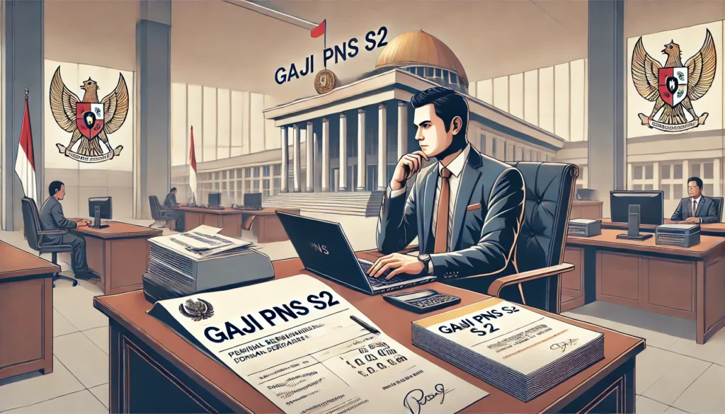 berapa gaji pns s2
