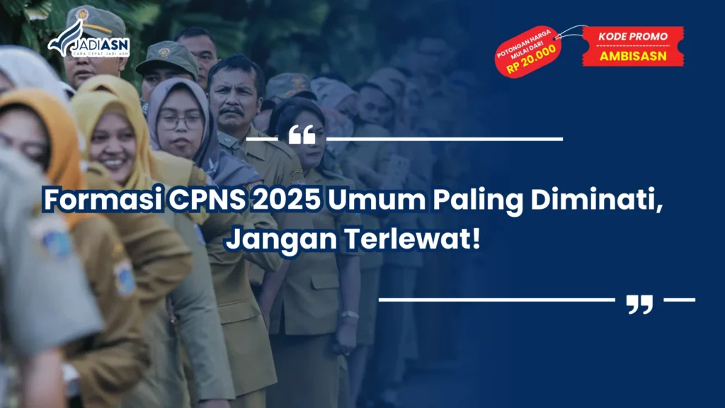 Formasi CPNS 2025 Umum