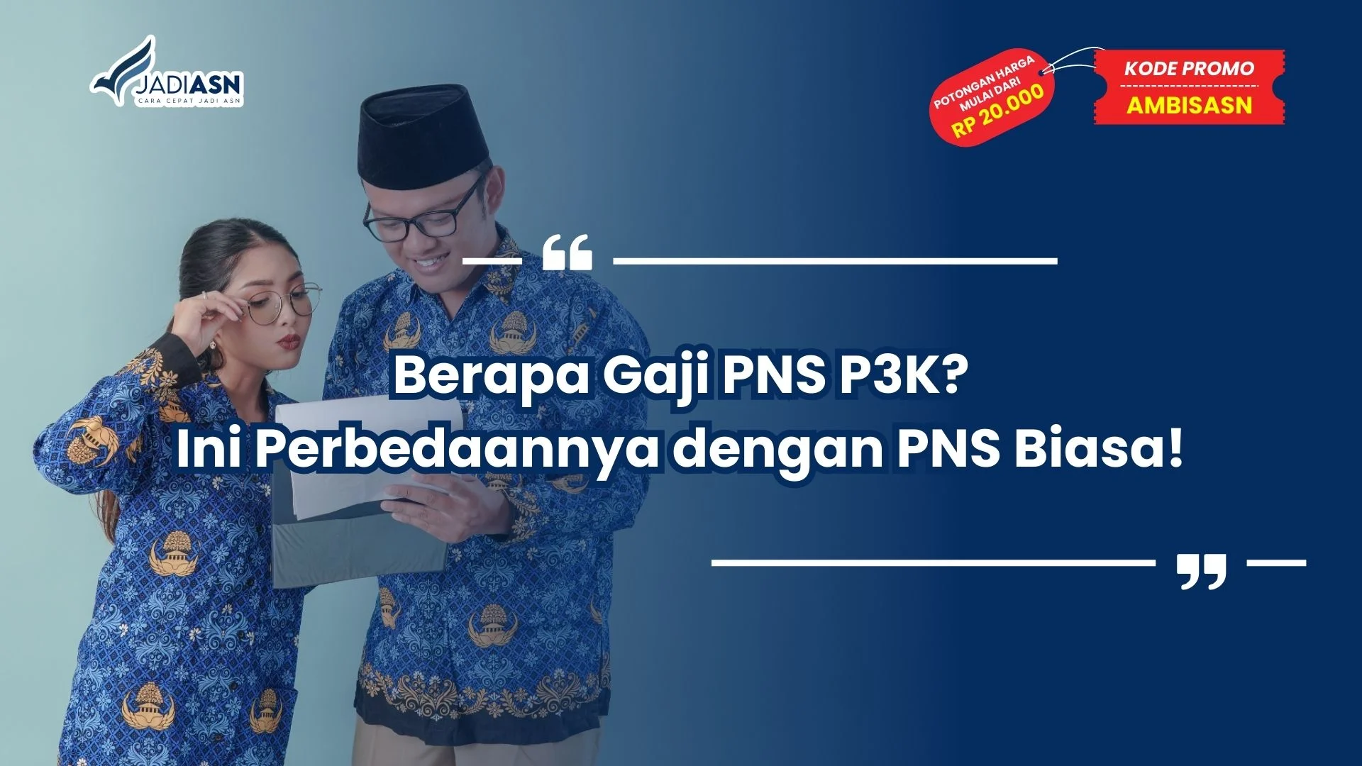 berapa gaji pns p3k