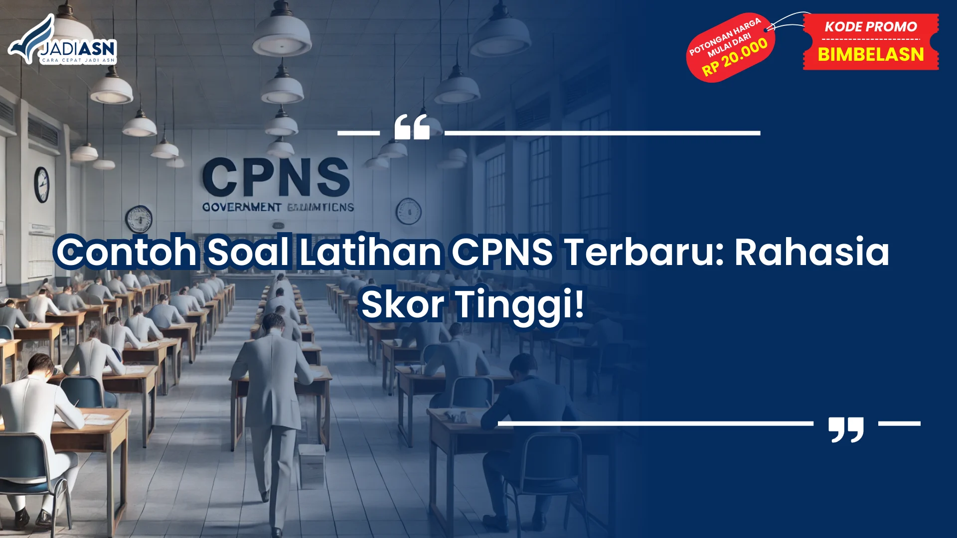 Contoh Soal Latihan CPNS Terbaru