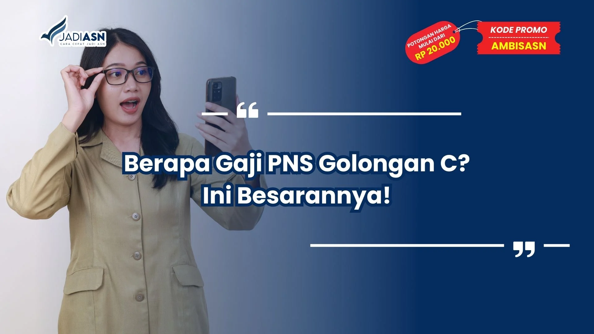 berapa gaji pns golongan c