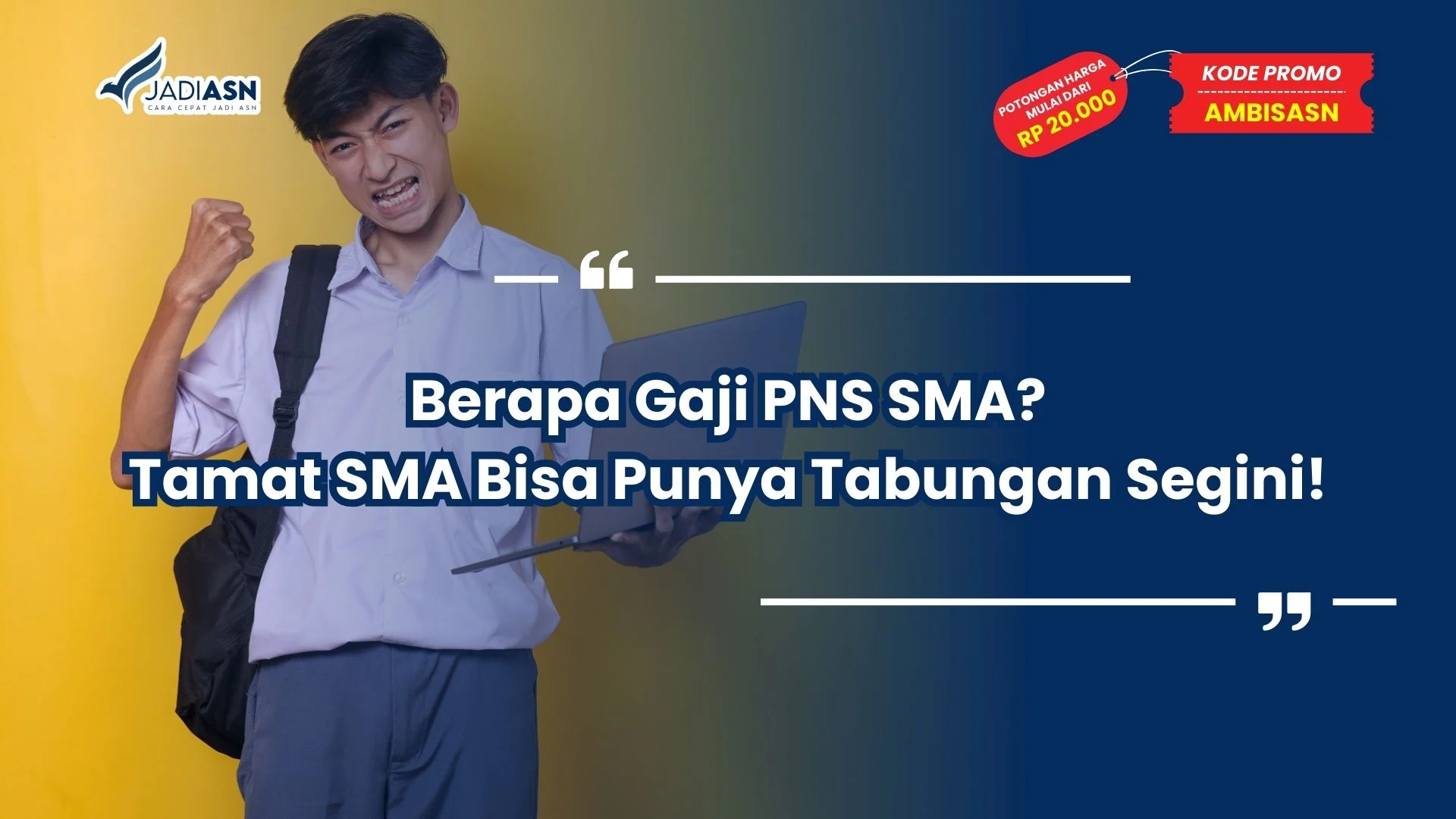 berapa gaji pns sma