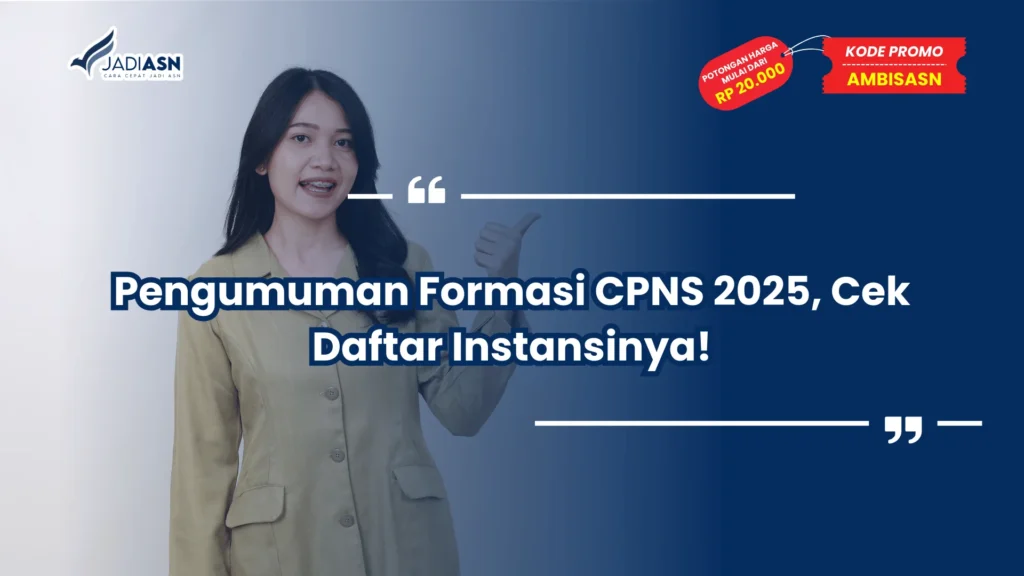 Pengumuman Formasi CPNS 2025