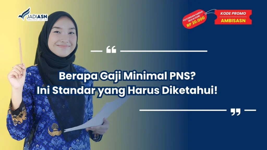 berapa gaji minimal pns