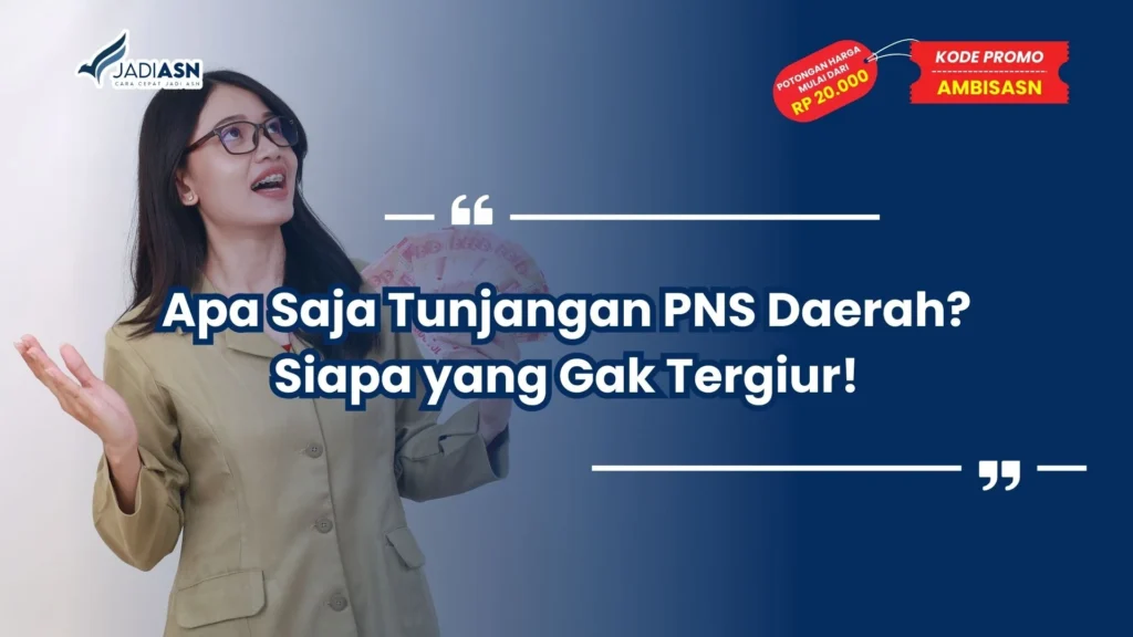 apa saja tunjangan pns daerah