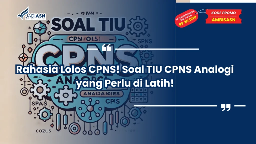Soal TIU CPNS Analogi