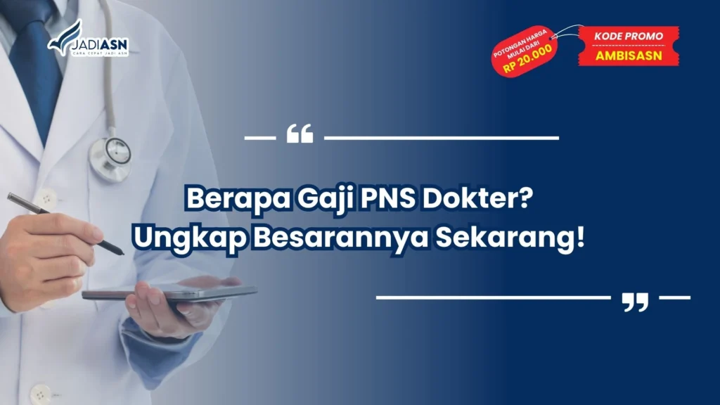 berapa gaji pns dokter