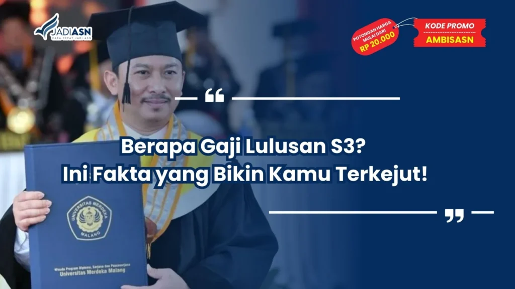 Berapa Gaji Lulusan S3