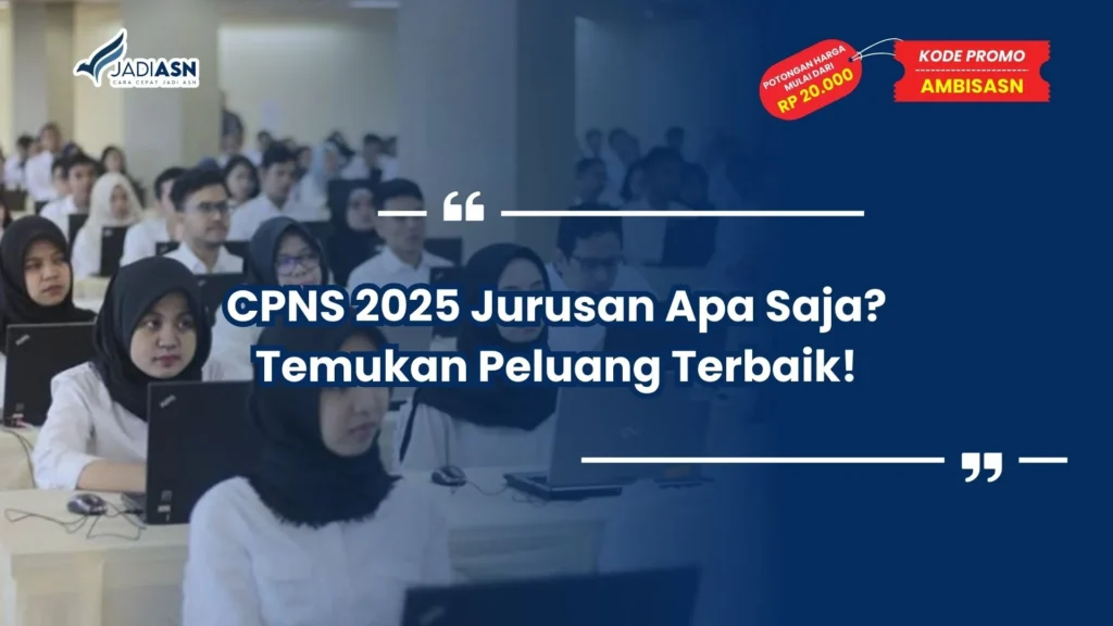 cpns 2025 jurusan apa saja