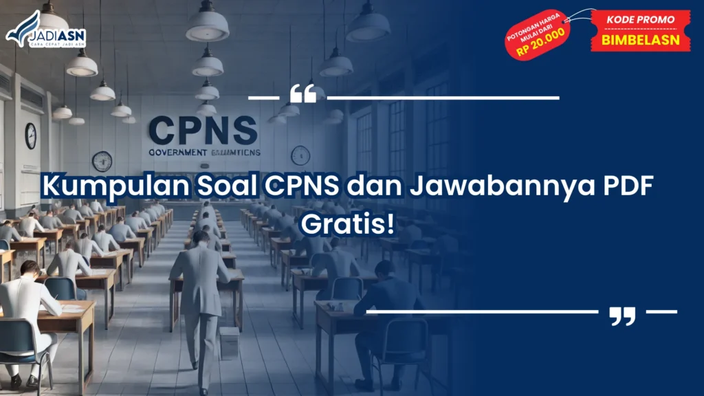 Kumpulan Soal CPNS dan Jawabannya PDF