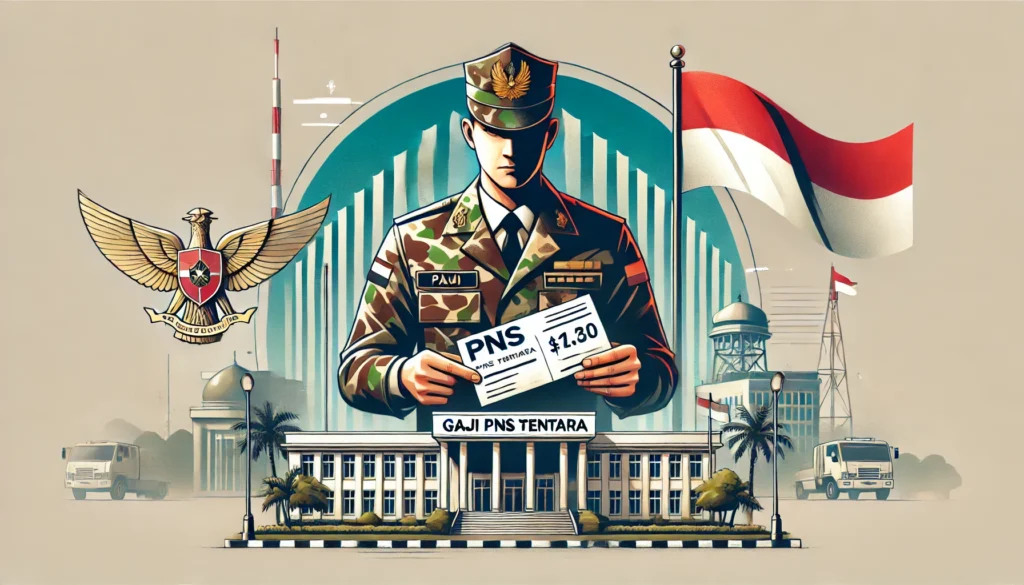 berapa gaji pns tentara