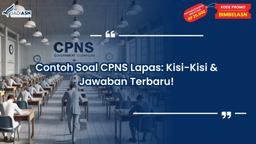 Contoh Soal CPNS Lapas