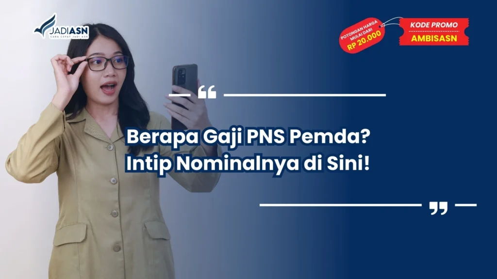 berapa gaji pns pemda