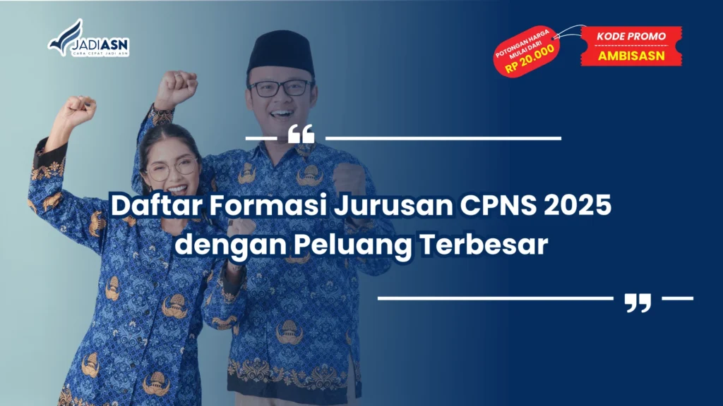 Formasi Jurusan CPNS 2025