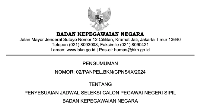 Kapan Tes CPNS 2025 Dibuka