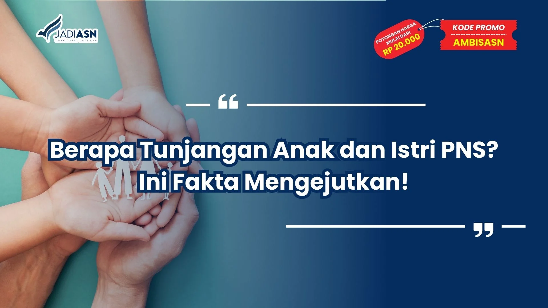 berapa tunjangan anak dan istri pns