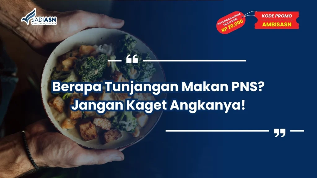 berapa tunjangan makan pns