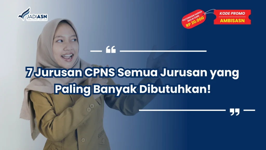 Jurusan CPNS Semua Jurusan