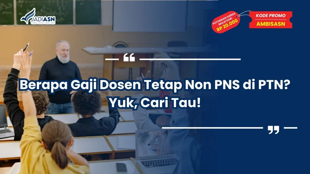 berapa gaji dosen tetap non pns di ptn