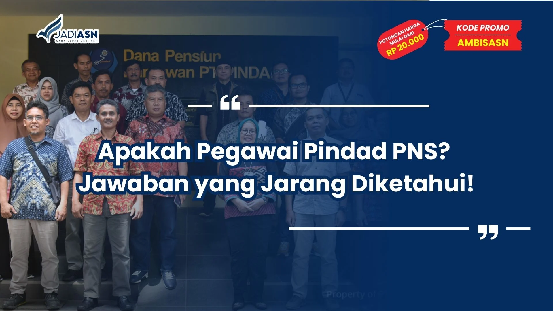 Apakah Pegawai Pindad PNS