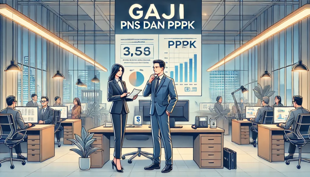 apa perbedaan gaji pns dan pppk