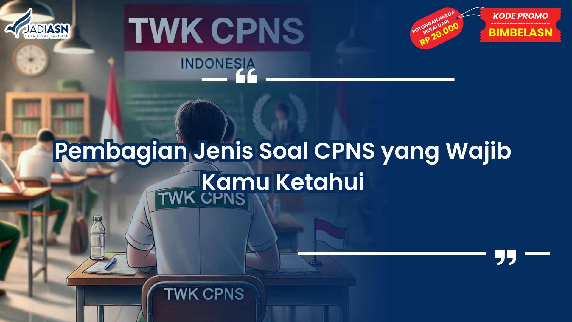 Pembagian jenis soal cpns