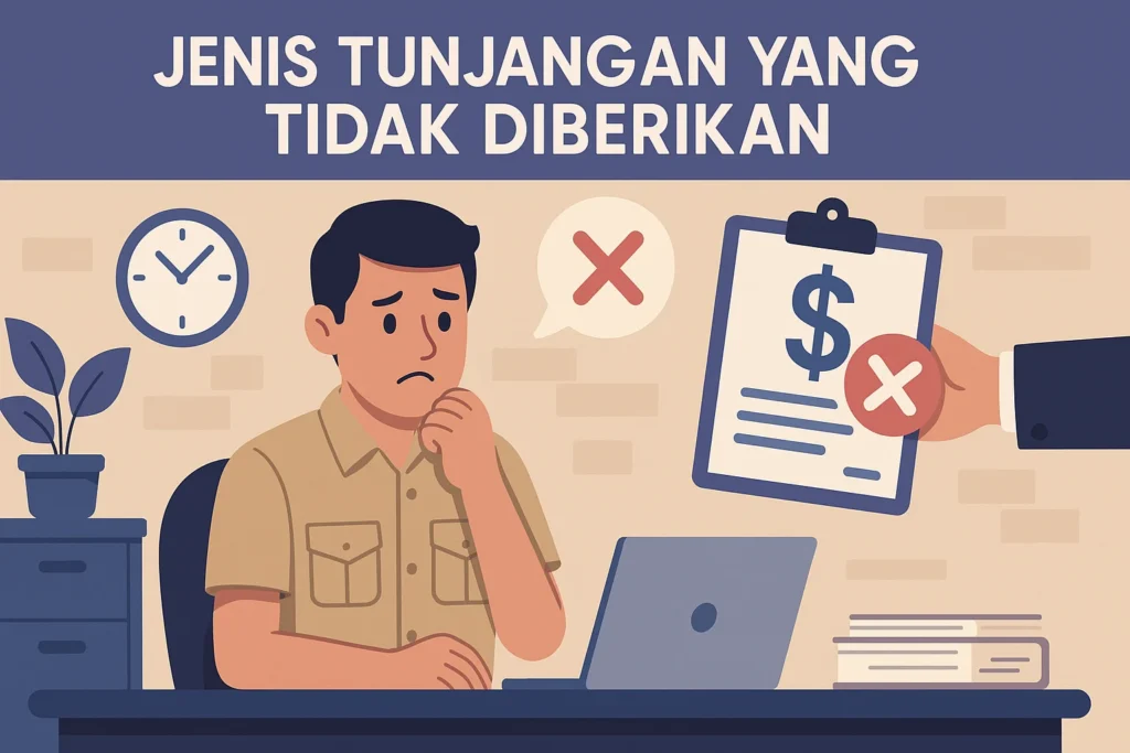 Jenis Tunjangan yang Tidak Diberikan kepada PNS Adalah