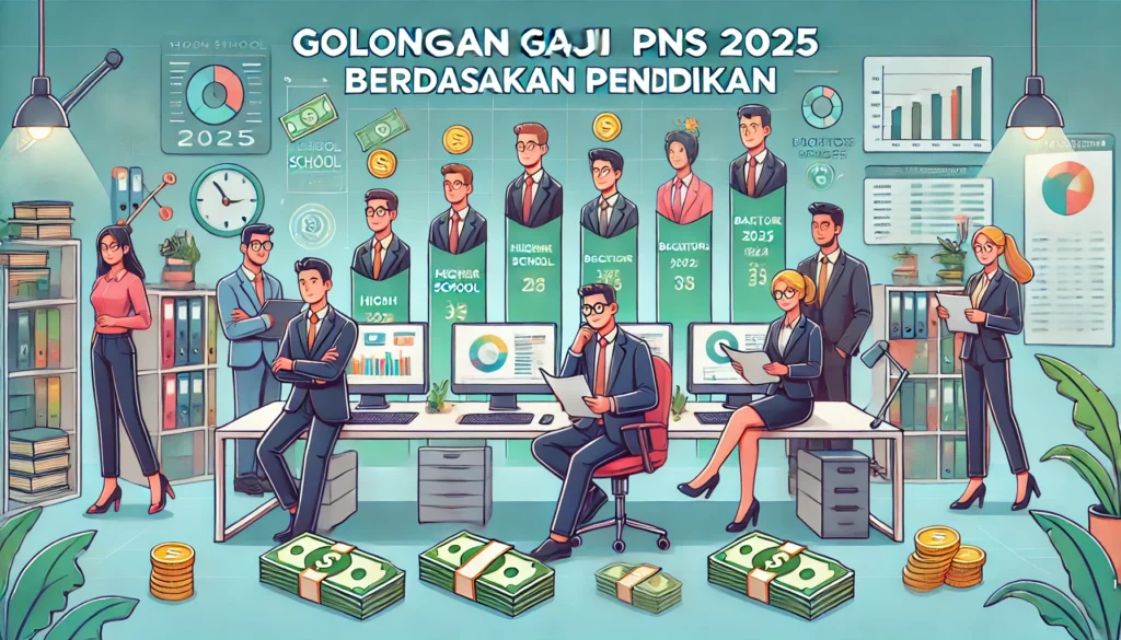 apa perbedaan pns golongan 1 2 3 4