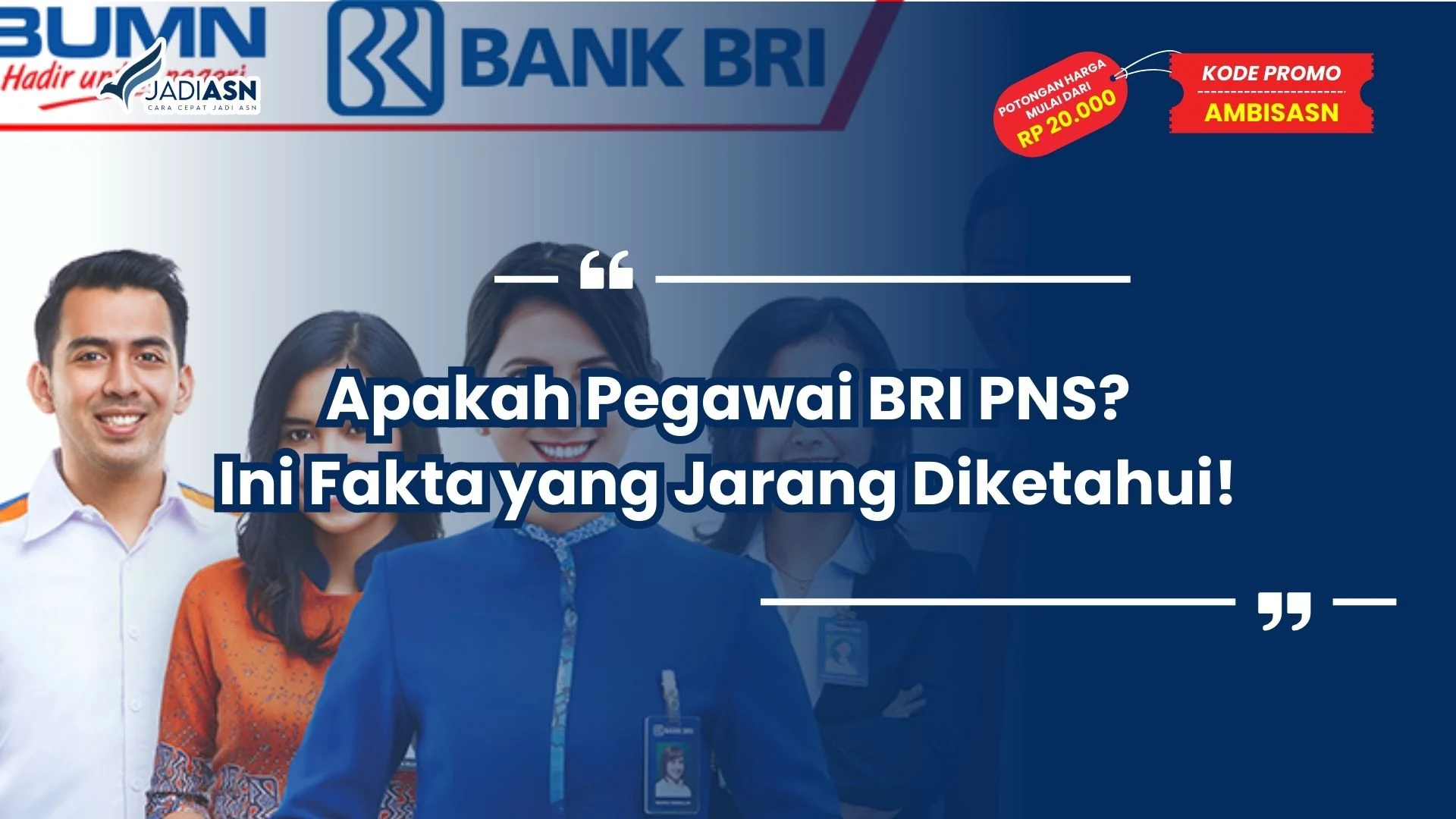 apakah pegawai bri pns