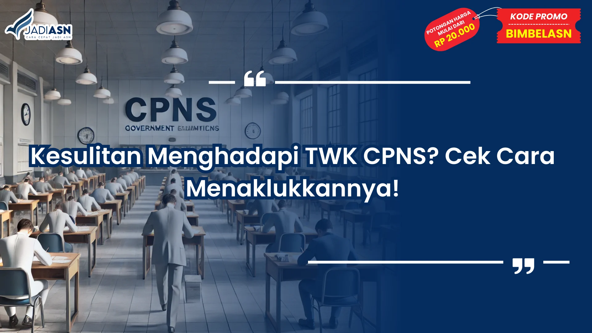 twk cpns susah