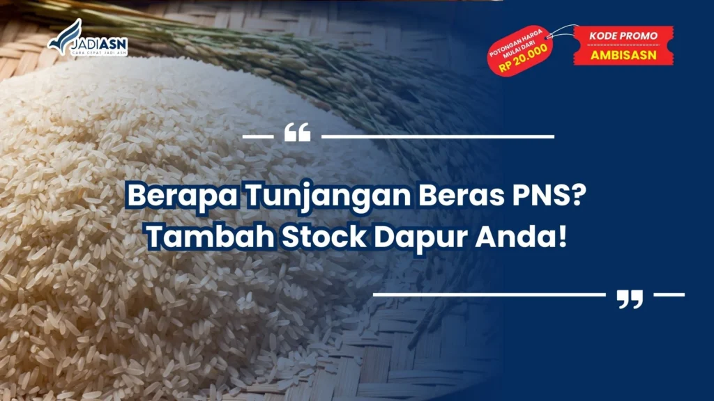 berapa tunjangan beras pns