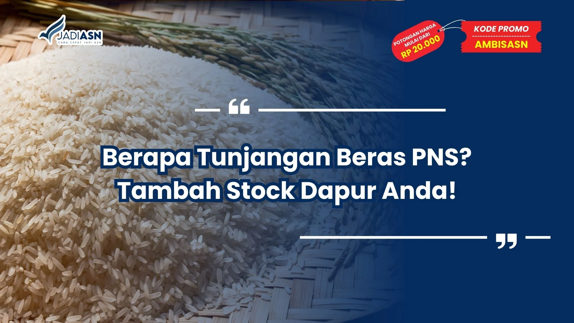berapa tunjangan beras pns