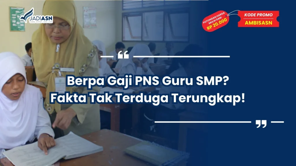 berapa gaji pns guru smp