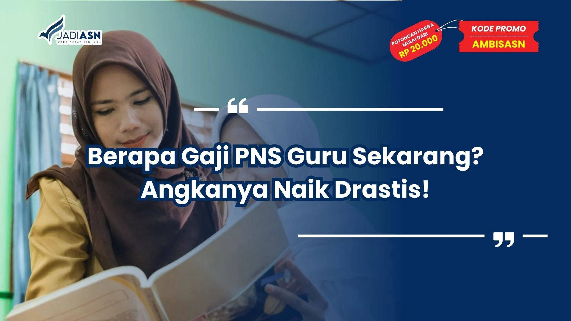 berapa gaji pns guru sekarang