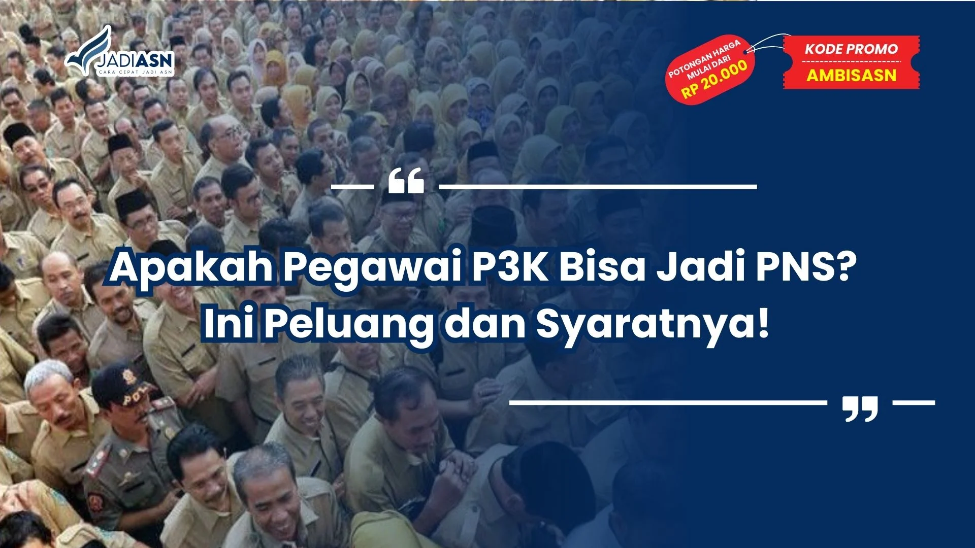 Apakah Pegawai P3K Bisa Jadi PNS