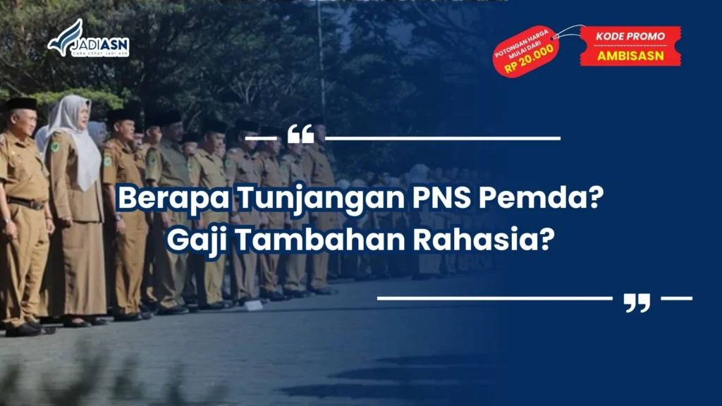 berapa tunjangan pns pemda