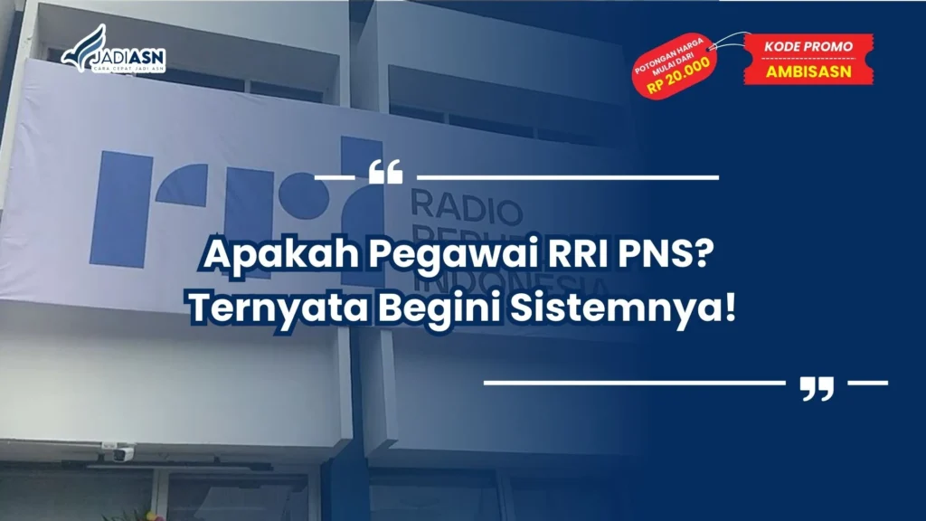 Apakah Pegawai RRI PNS