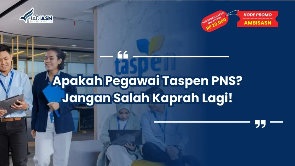 apakah pegawai taspen pns