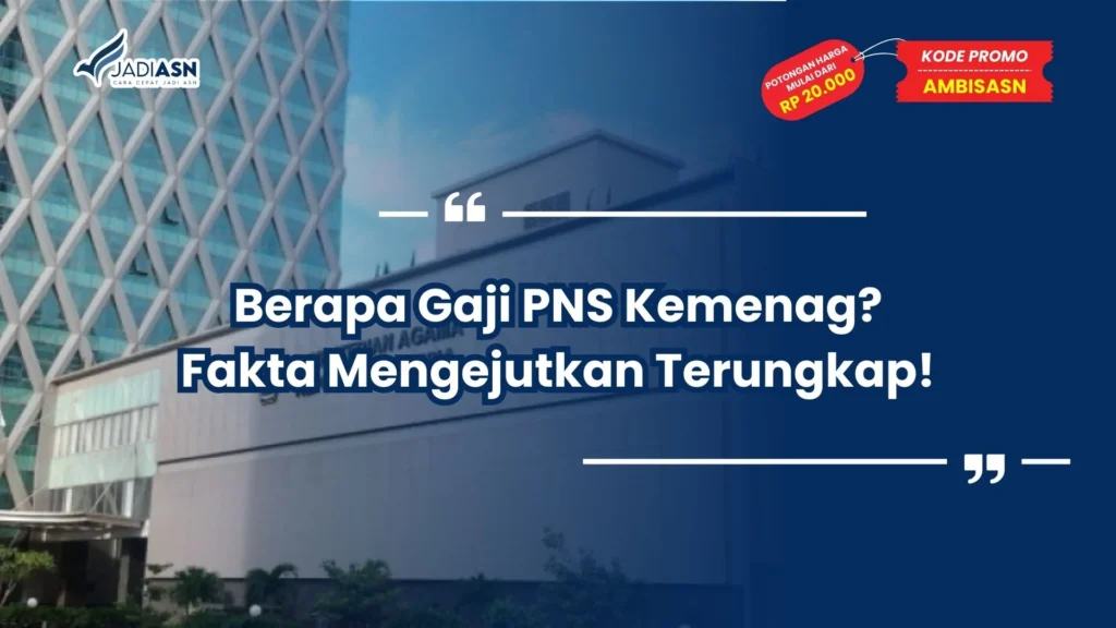 berapa gaji pns kemenag
