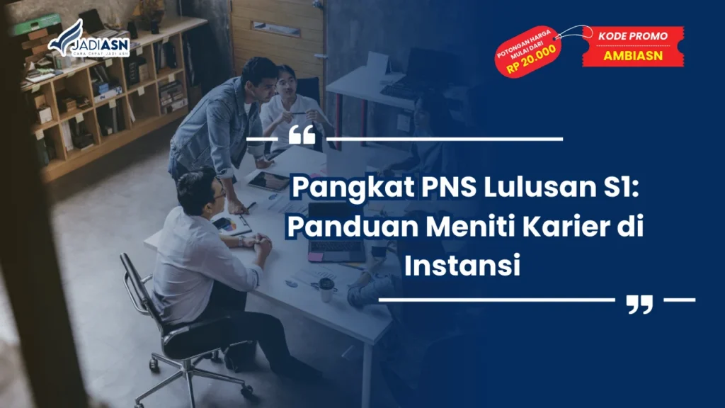 Pangkat PNS Lulusan S1