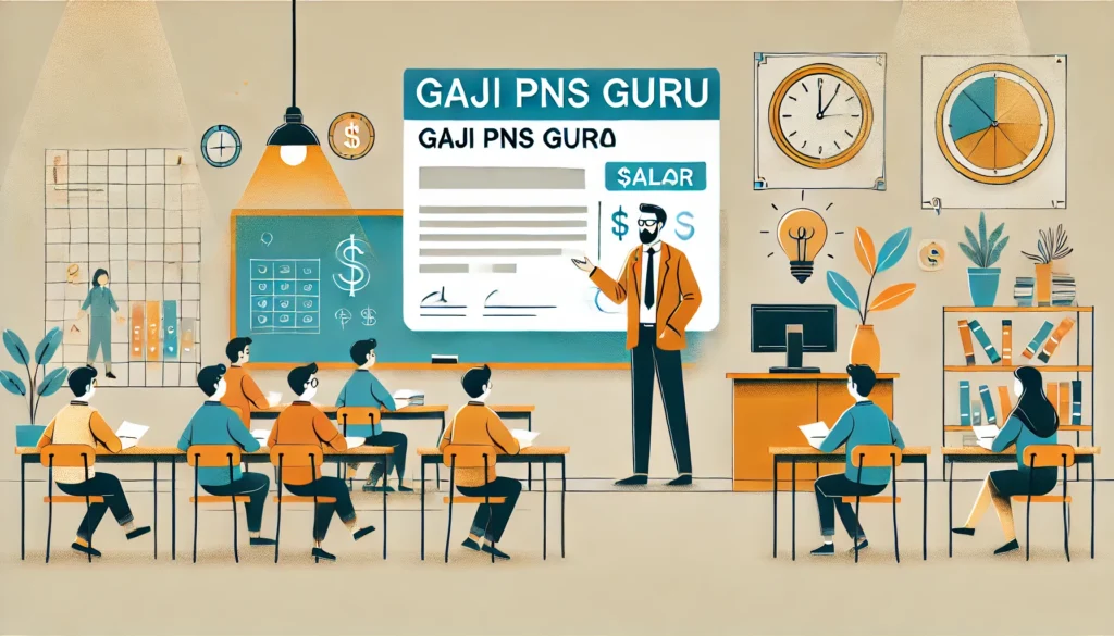 berapa gaji pns guru sd