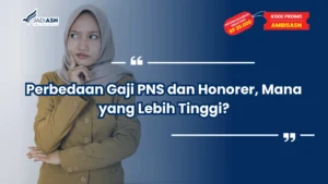 Perbedaan Gaji PNS dan Honorer