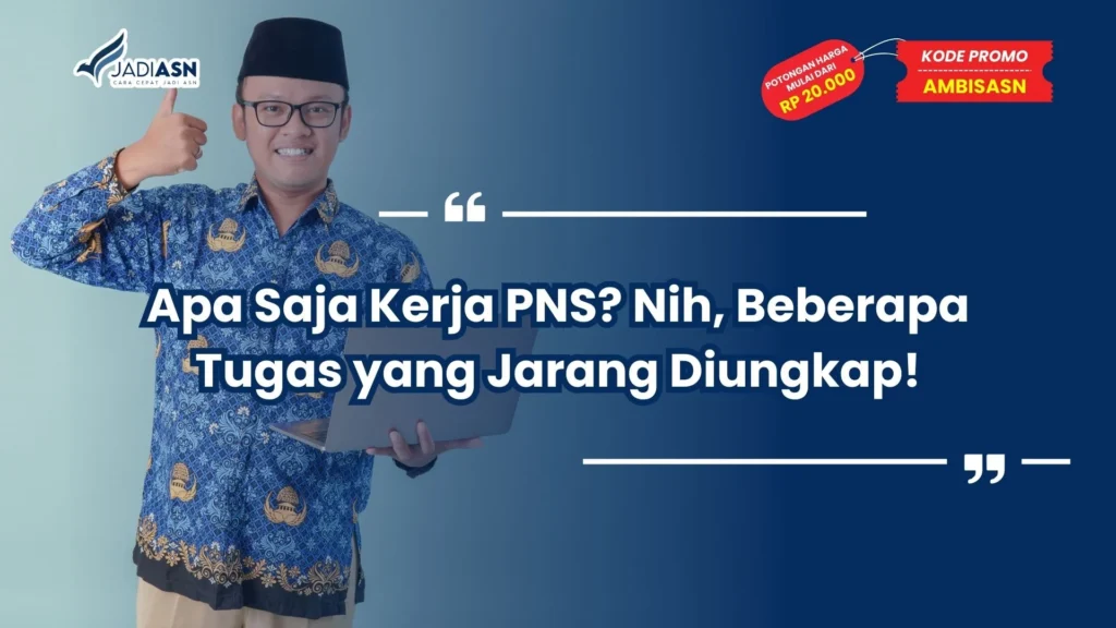 apa saja kerja pns