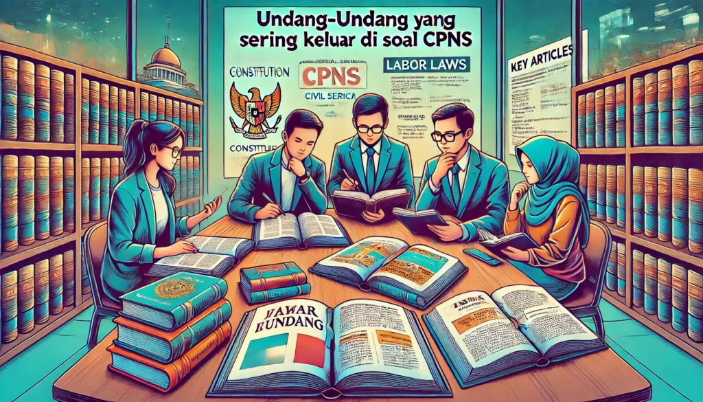 Undang-undang yang sering keluar di soal cpns
