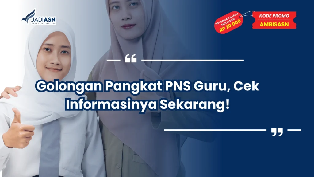 Golongan Pangkat PNS Guru