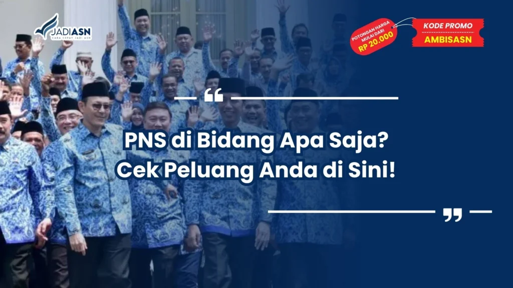 pns di bidang apa saja