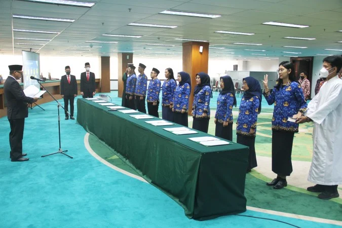 Pelantikan PNS Mahkamah Agung