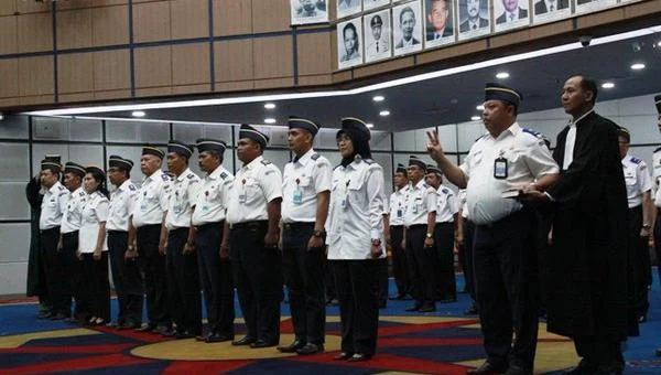 Pelantikan PNS Kemenhub