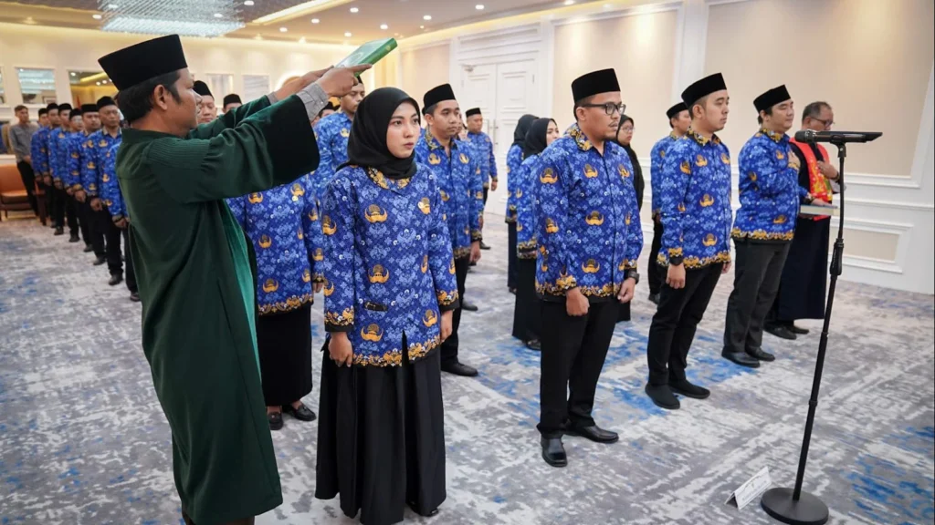 Pelantikan PNS Kemenag